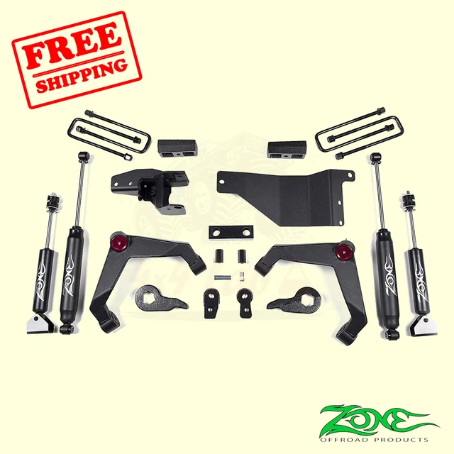 3" F & R Adventure Series UCA Lift Kit fits Chevy 3500HD Pickup 4WD 01-10 Zone