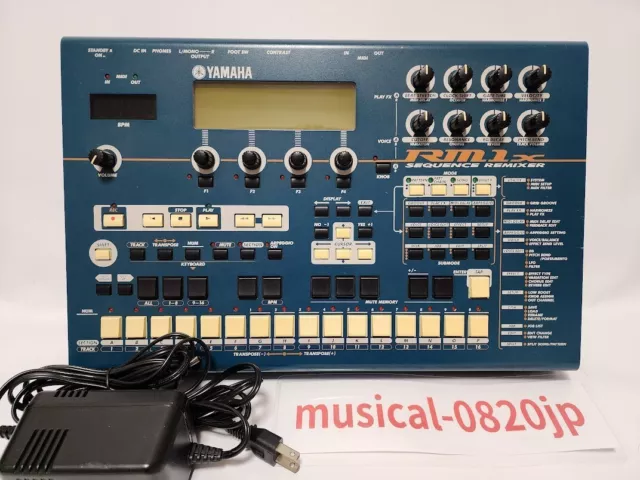 Yamaha Rm1x sequencer remixer rhythm machine