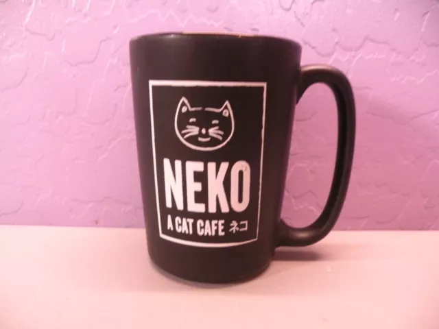 Seattle Neko A Cat Cafe Black Coffe Mug Fur Real Tho