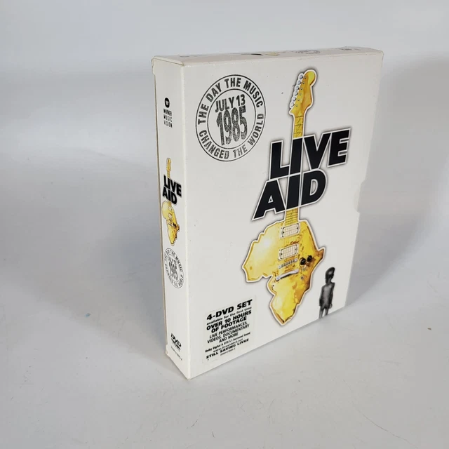 4DVD BOX・LIVE AID ／JULY 13 ／1985！ WACR2 Live Aid (4 Disc Set) - The Biggest Rock Event in History