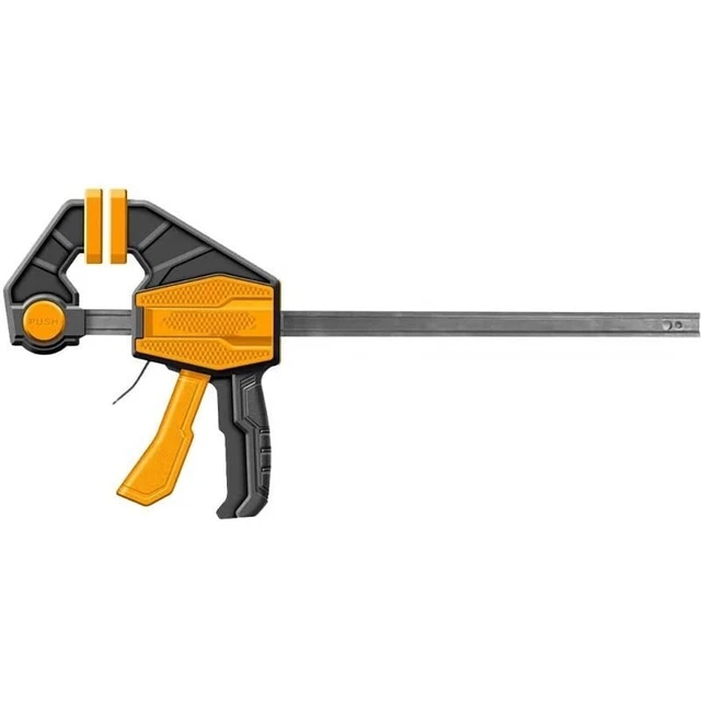 2 Mordaci A Sgancio Rapido 150mm – Morsetto A Grilletto Con Pressione Fino A 50kg, Per Legno E Metall