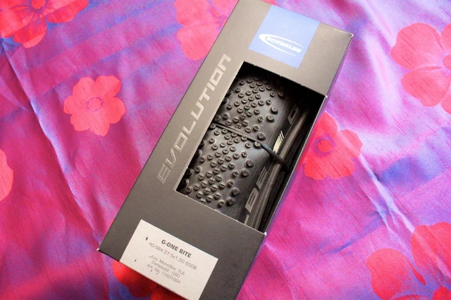 SCHWALBE G ONE BITE TLE tubeless gravel tire 650B x 40mm NEW EUR