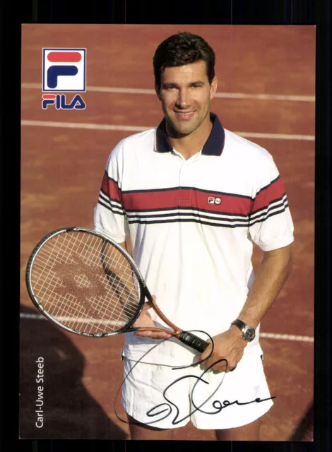 Carl Uwe Steeb Autogrammkarte Original Signiert Tennis + A 227840