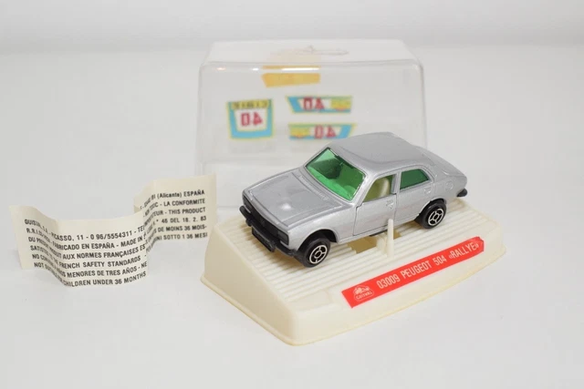 2 Miniatures Rallye GUISVAL Audi 200 + Seat Malaga - Vintage Métal Fait En Espagne