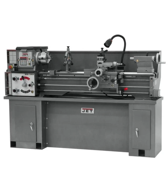 Jet Ghb-1340A Lathe With Cbs-1340A Stand