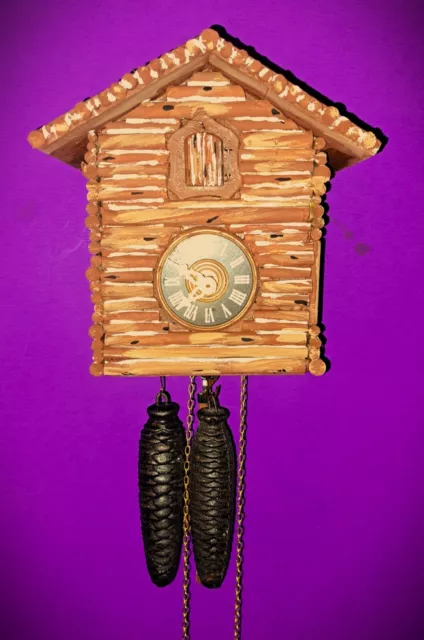 Little Log Cabin 1 day Cuckoo Clock