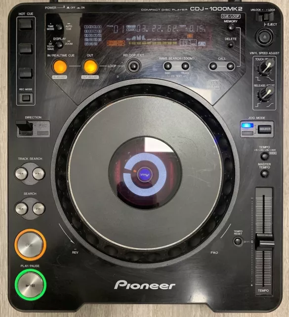 Pioneer CDJ 1000 MK2 CDJ-1000MK2 Single DJ Deck Turntable CD Player #3