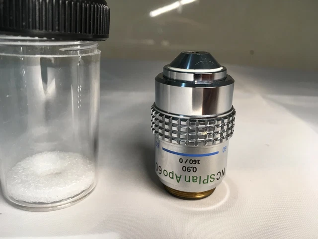 OLYMPUS MICROSCOPE OBJECTIVE NC SPlan APO 60x /0.90 160mm TL Air 