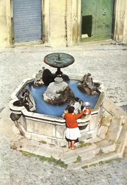 A6777) Agnone Piazza Plebiscito Fontana Animata Viaggiata Isernia