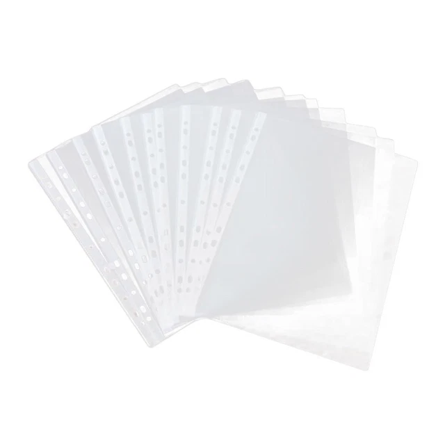 100 pz custodie a nastro trasparenti custodie leganti in plastica