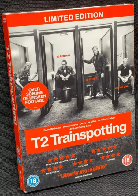T2 Trainspotting - Limited Edition - 2017 -DVD - New And Sealed