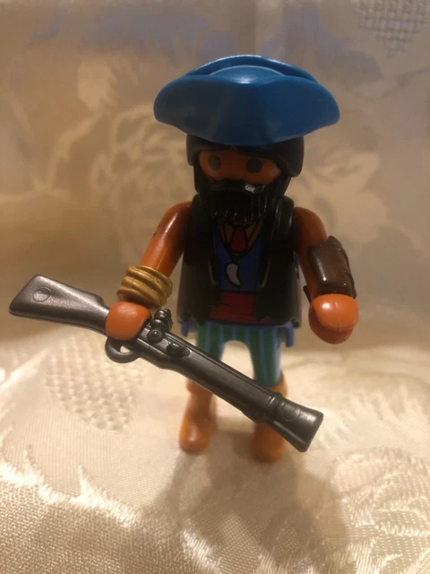 Personnage Pirate Playmobil Réf. 91 - Catégorie 1 - Occasion Très Bon État