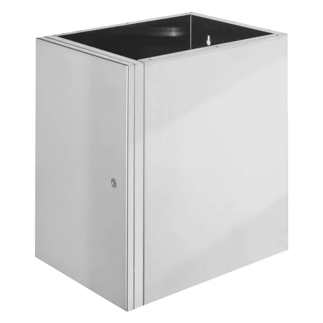 Dolphin 43Ltr Stainless Steel Under Counter Bin With Locking Door - Rrp: £550