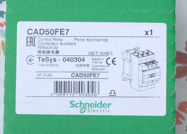 Contacteur Auxiliaire Schneider Telemecanique CAD32ML 220V DC - TeSys - Neuf
