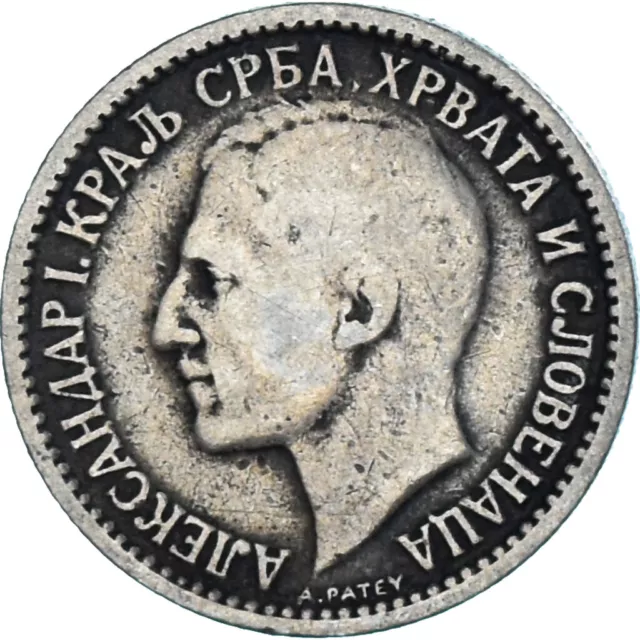 [#1161928] Coin, Yugoslavia, Alexander I, 50 Para, 1925, Poissy, VF, Nickel-Bro,