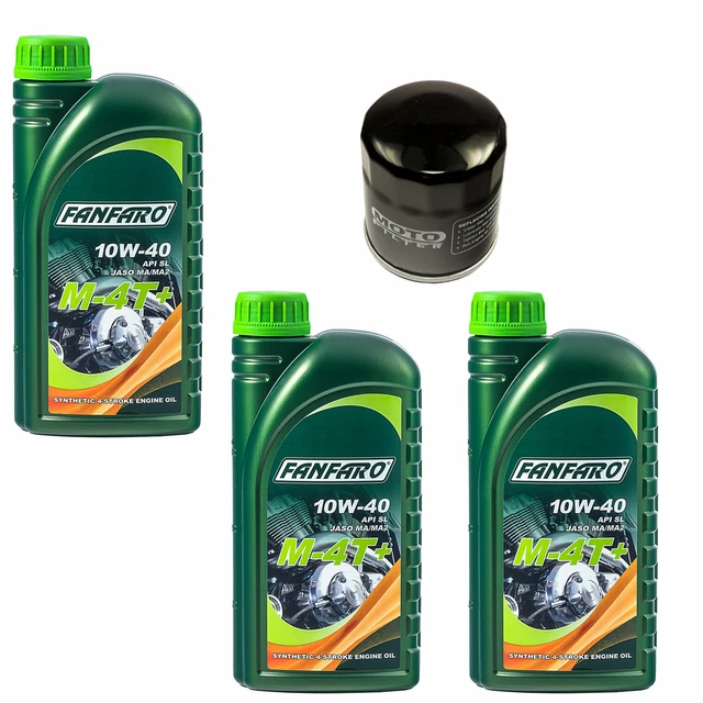 Suzuki SV 650 A ABS WVBY1131 2008, LIQUI MOLY 10W-40 3L, HiFlo Ölfilter
