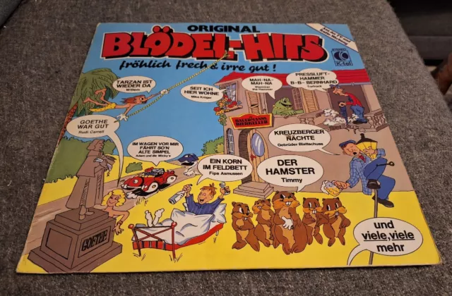 LP Original Blödel-Hits - Fröhlich Frech & Irre Gut - 1979 - Super Zustand