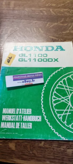 Supplement Manuel Atelier Honda Gl 1100 / Gl 1100Dx Occasion / 1981 / A 12 €