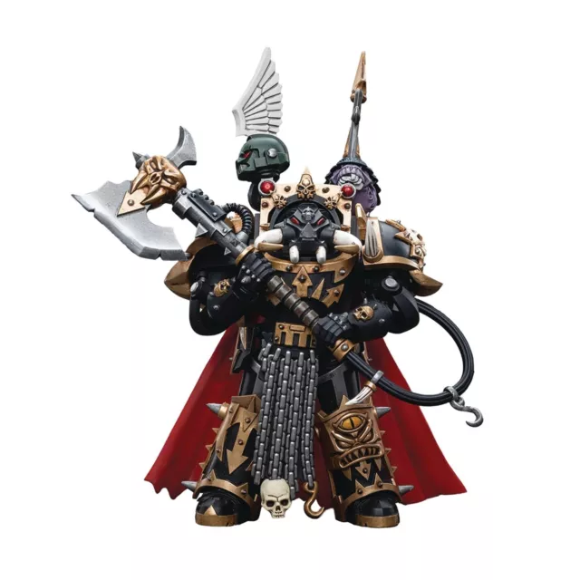 JoyToy Warhammer 40K: Chaos Space Marines Black Legion Chaos Lord Termin 1:18 Sc