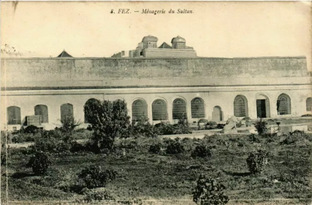 CPA AK FEZ Menagerie du Sultan MOROC (824695)