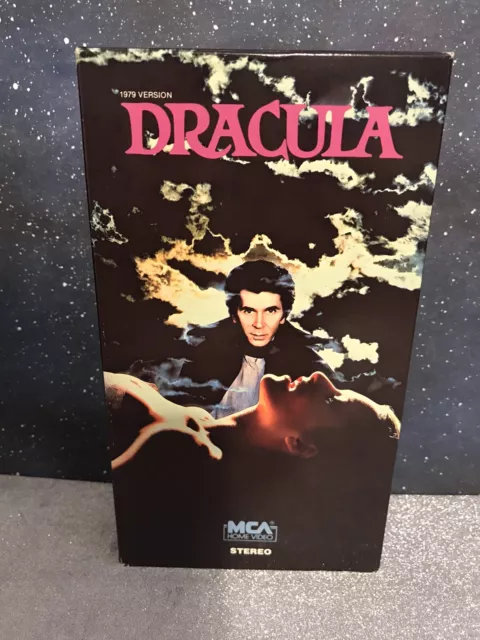 Dracula {VHS} Donald Pleasence  1979 - Classic Horror Rated R Preowned