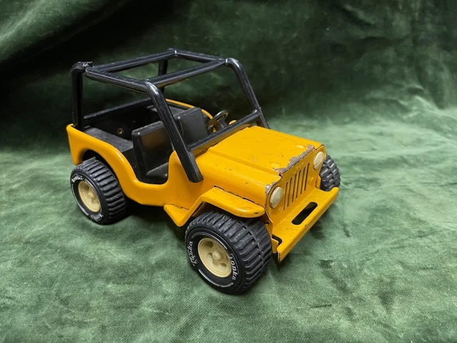 TONKA G-452-8 JEEP Willys Us Army 3 Etoiles General 26,5Cm 10,5 Tin