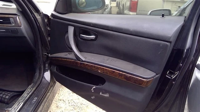 Black Passenger Front Door Trim Panel Fits 2006 BMW 325i E90 OEM