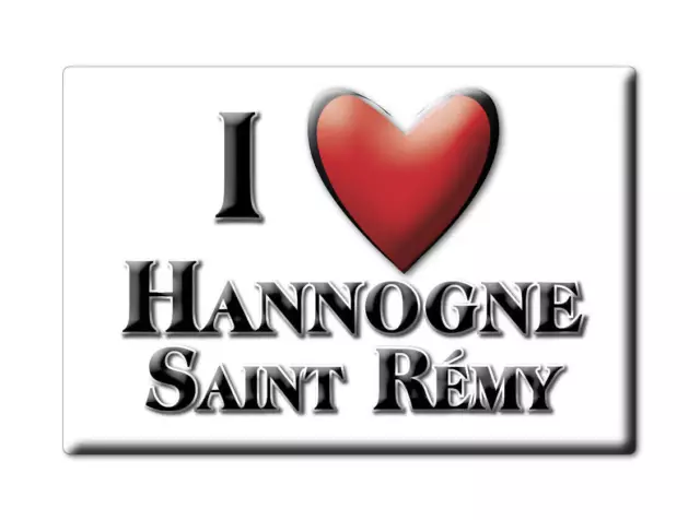 Hannogne Saint Rémy, Ardennes, Grand Est - Magnet France Souvenir Aimant