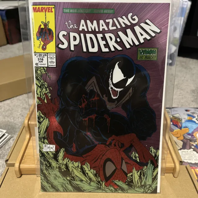 Amazing Spider-Man #316 by Todd McFarland Mexican Foil Exclusive Limited LE