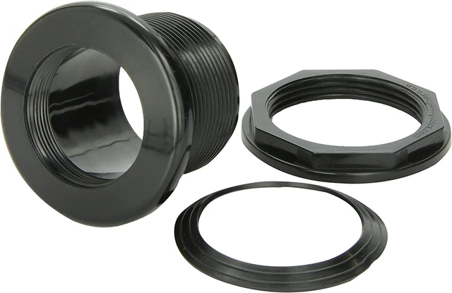 LIFEGARD Aquatics Standard Threaded Bulkhead Kit for Fish Aquariums