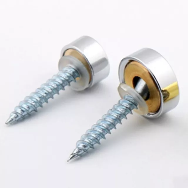 Furniture Table Mirror Screw Decorative Round Caps Cover Nails Stainless Steel