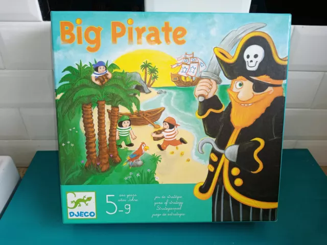 0509213 Jeu de société VF complet big pirate djeco