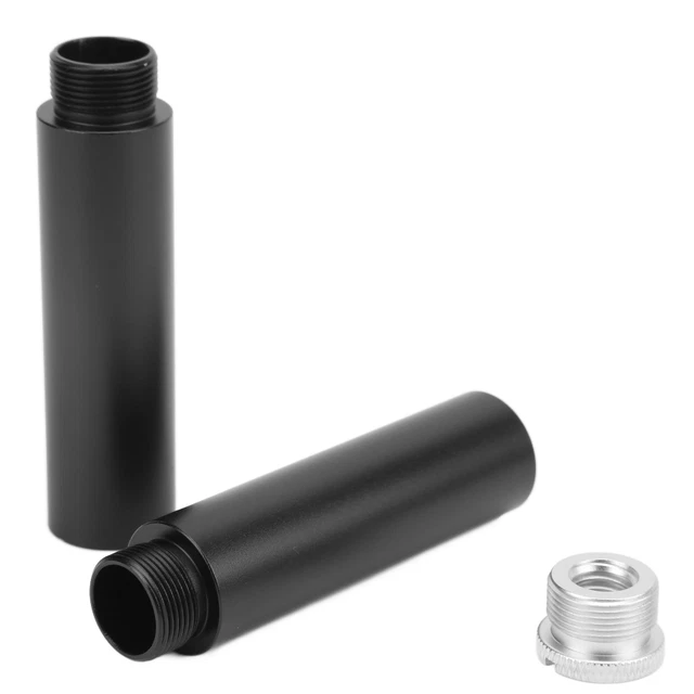 Aluminum Mic Extension Rod Lightweight Easy To Carry Microphone Holder Upgrade