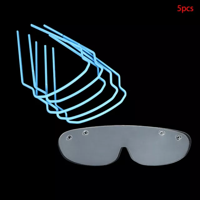 5pcs/Set Dental Disposable Safety Glasses Protective Eye Shield Goggles Lab Med