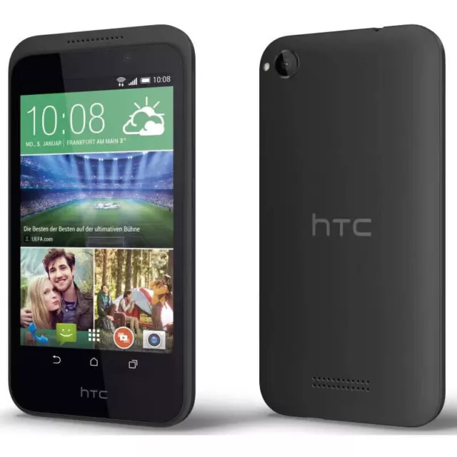 New HTC Desire 320 Black 8GB Unlocked 4G Android Smartphone 12M Warranty