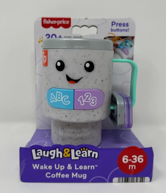 FISHERPRICE LAUGH & Learn, Wake Up & Learn Coffee Mug "Stanley Cup