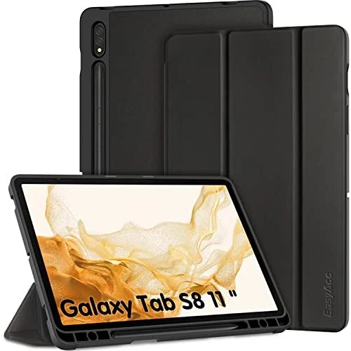 EasyAcc Coque Housse pour Samsung Galaxy Tab S8 2022/ S7 2020 Ultra Slim Etui...