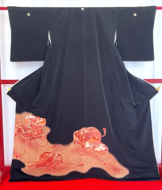 Japanese Kimono/“Tomesode” Pure Silk/Traditional/