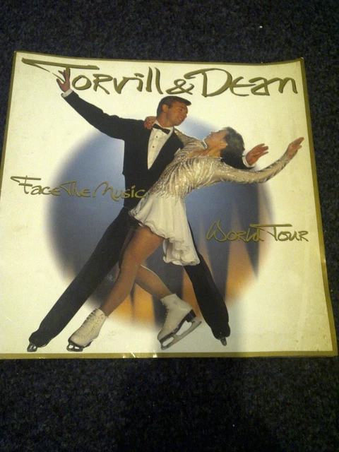 Torvill & Dean: Face The Music World Tour Souvenir Brochure 1990s
