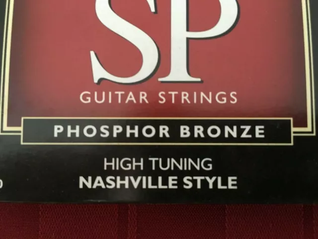 Martin Mspht10 High Tuning Nashville Style Guitar Strings 92/8 Phosphor Bronze 2