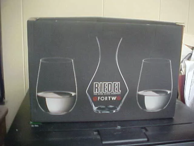 Riedel O Line OFORTWO O FOR TWO Carafe Set New In Box