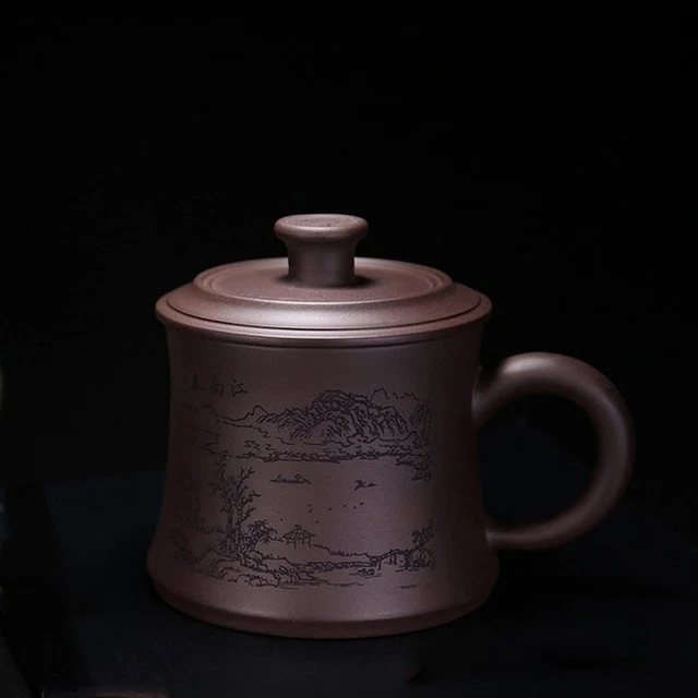 Purple Clay Tea Cup, Coffee Mug,Milk Cup,Chinese Kung Fu Teacupup Handmade