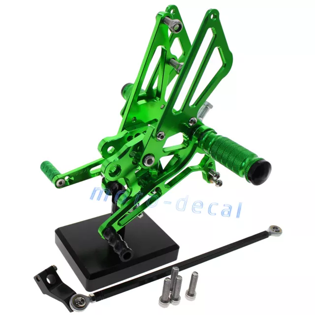 CNC Rearset Footrest Foot Pegs Pedals Shifter For 2012-2020 2019 Ninja ZX14R