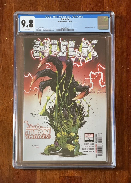 Hulk #6 Cover A Ottley Cover CGC 9.8 1st Full Appearance of Titan Hulk -1