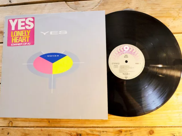 Yes 90125 Lp 33T Vinyle Ex Cover Ex Original 1983