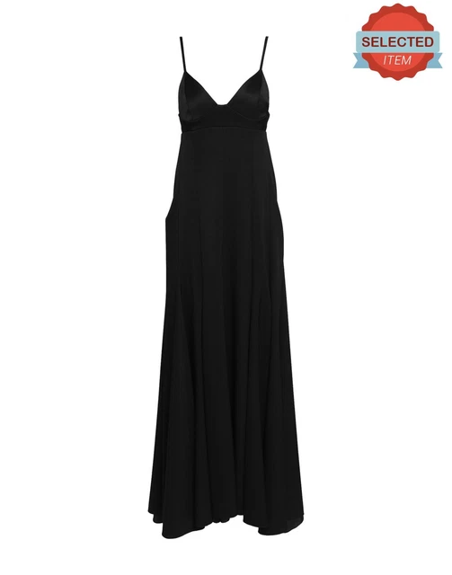RRP€1485 PETER DO Maxi Dress Size US8 FR38 M Silk Lining Slit Sides Made in USA
