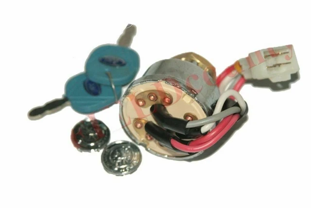 Starter Switch Ignition Switch + 2 Keys For New Holland 3630 40 Series Tractors