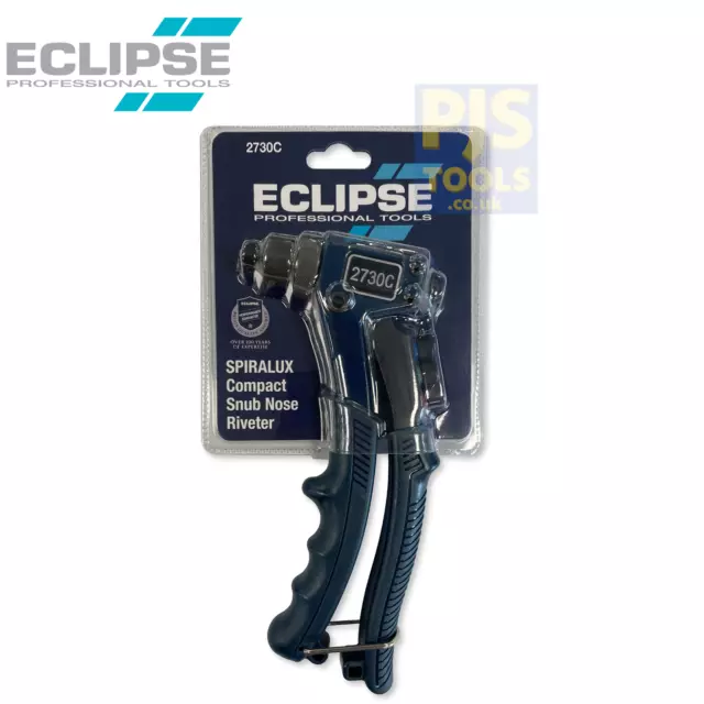 Eclipse 2730C compact snub nose hand riveter rivet plier