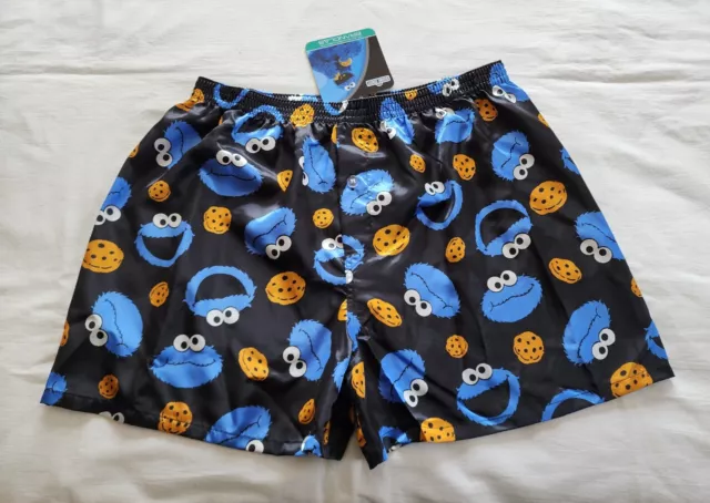 NEW COOKIE MONSTER Underwear Sesame Street Cheeky Hipster Bikini Panties 6  7 8 $8.40 - PicClick