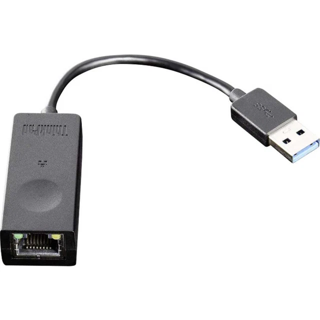 Lenovo 4X90E51405 USB 3.0 Ethernet Adapter - Gigabit LAN For ThinkPad & Compatible Laptops